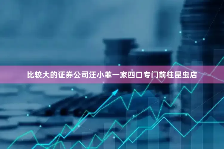 比较大的证券公司汪小菲一家四口专门前往昆虫店