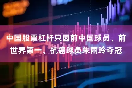 中国股票杠杆只因前中国球员、前世界第一、抗癌球员朱雨玲夺冠